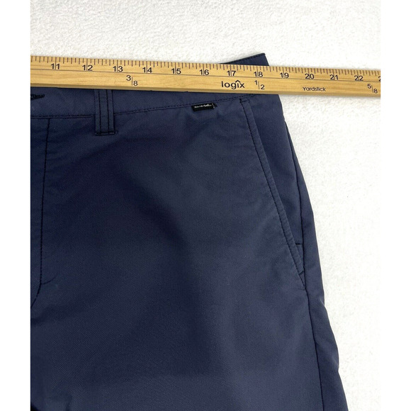 Travis Mathew Performance Golf Shorts Mens Size 36 Blue Chinos 11" Stretch - Picture 5 of 13